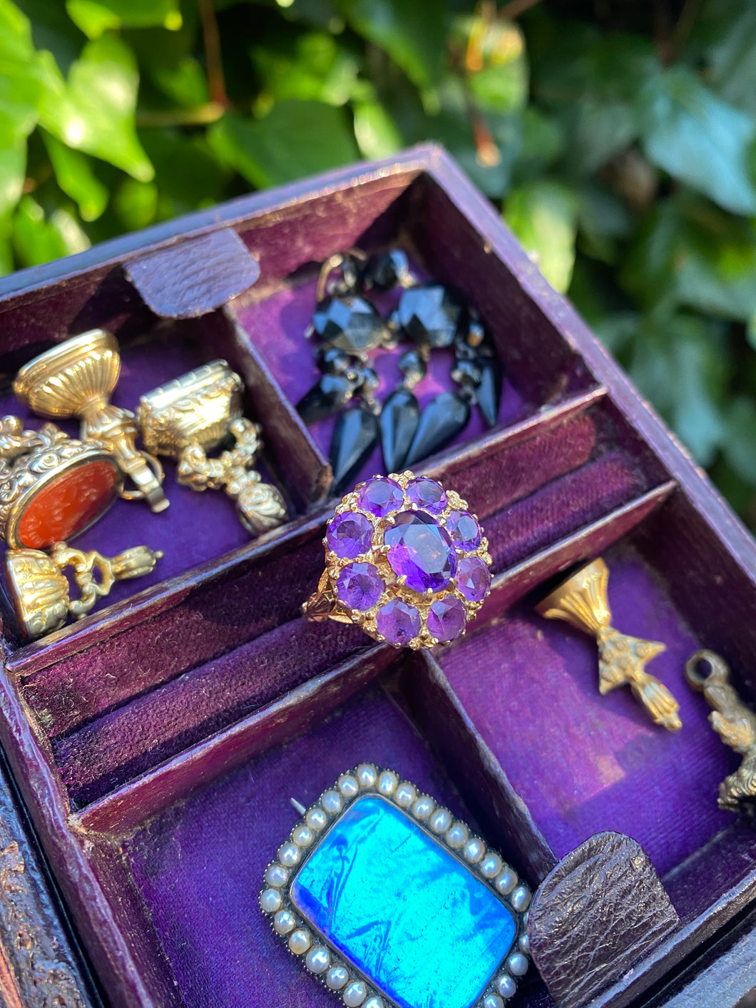 Vintage Amethyst Cocktail Ring