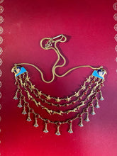 Load image into Gallery viewer, c. 1925 18ct and Enamel Egyptian Revival Collar Necklace
