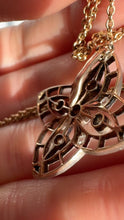 Load image into Gallery viewer, c. 1910 Quatrefoil Diamond Pendant
