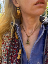 Load image into Gallery viewer, c. 1870 18ct Spiked Etruscan Revival Earrings
