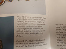 Load image into Gallery viewer, c. 1925 18ct and Enamel Egyptian Revival Collar Necklace
