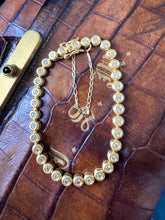 Load image into Gallery viewer, Vintage 18ct and Diamond Bezel Set Bubble or Tennis Bracelet
