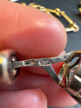 Load image into Gallery viewer, C. 1930 Russian Silver Gilt &amp; Smoky Quartz Cufflinks
