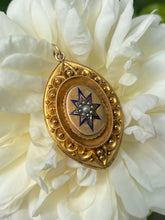 Load image into Gallery viewer, c.1880 15ct Etruscan Revival Locket Backed Pendant
