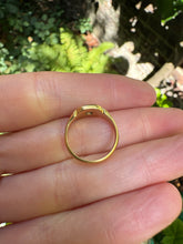 Load image into Gallery viewer, 15 ct and Sardonyx Intaglio Dove Signet Ring Dated to 1864
