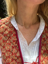Load image into Gallery viewer, C. 1900 Lovers Knot and Trombone Link Fine Chain
