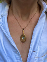 Load image into Gallery viewer, Victorian Mandoline &amp; Compass Pendant
