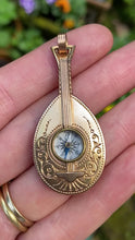 Load and play video in Gallery viewer, Victorian Mandoline &amp; Compass Pendant
