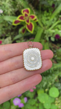 Load and play video in Gallery viewer, Victorian Mother of Pearl Pendant
