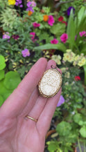 Load and play video in Gallery viewer, Victorian 9ct Back &amp; Front Acanthus &amp; Heart Locket
