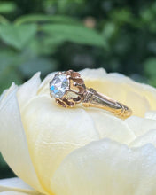 Load image into Gallery viewer, Edwardian Rose Cut Solitaire Ring
